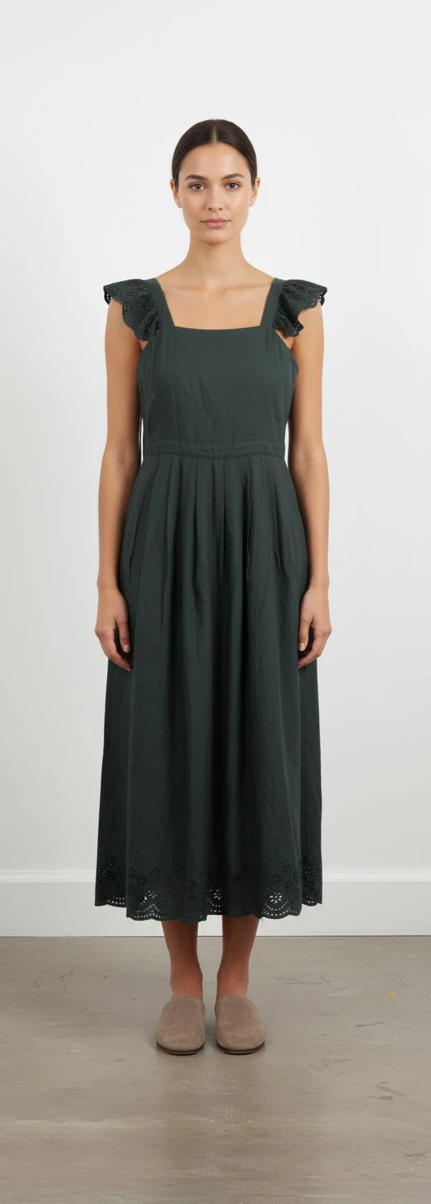 Robe Longue Verte - Taille S/36