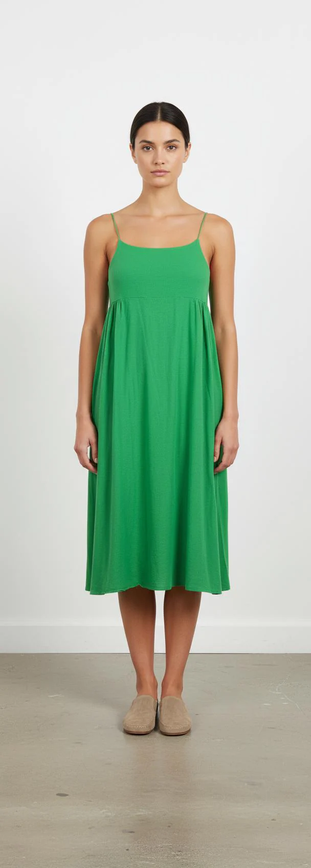 Robe Longue Verte - Taille S/36