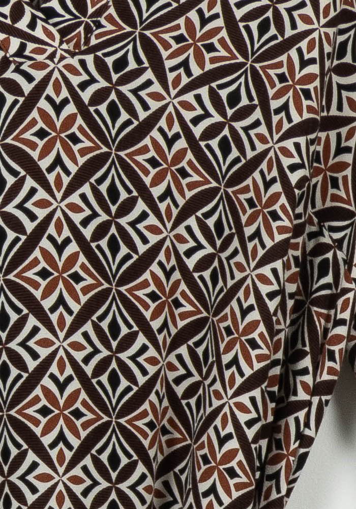 Robe Marron et Noire - Taille XXL/44 - Image 3