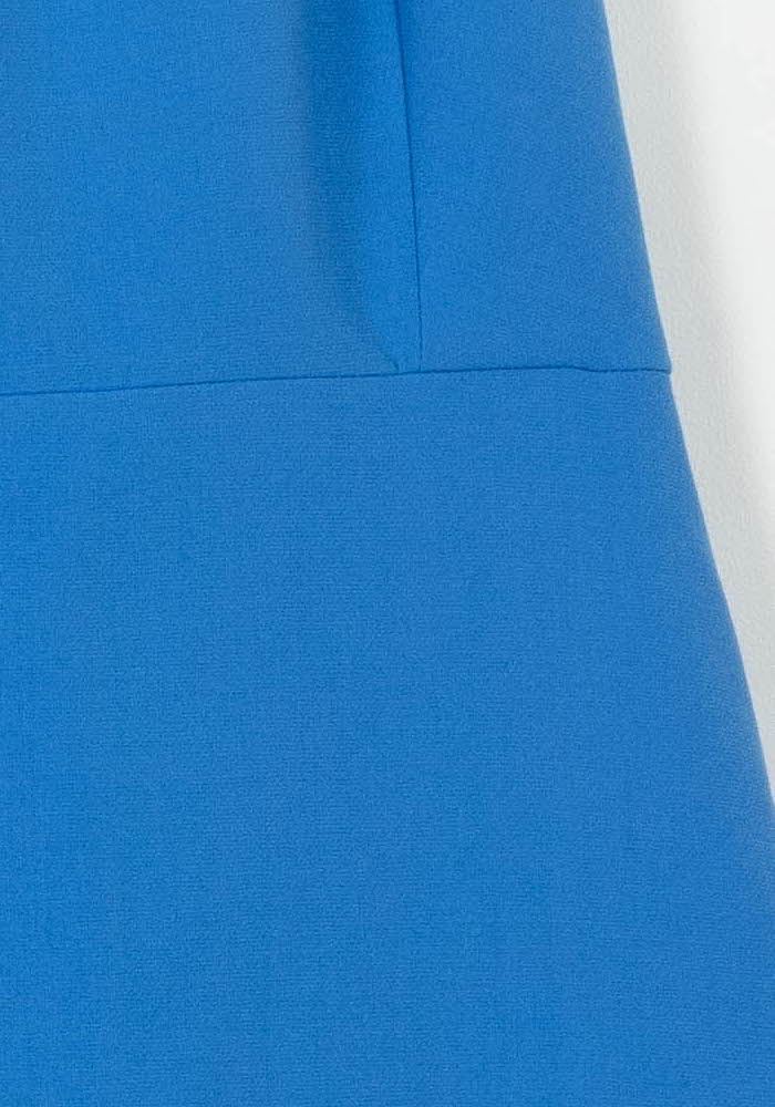 Robe mi-longue bleue - Taille L/40 - Image 3