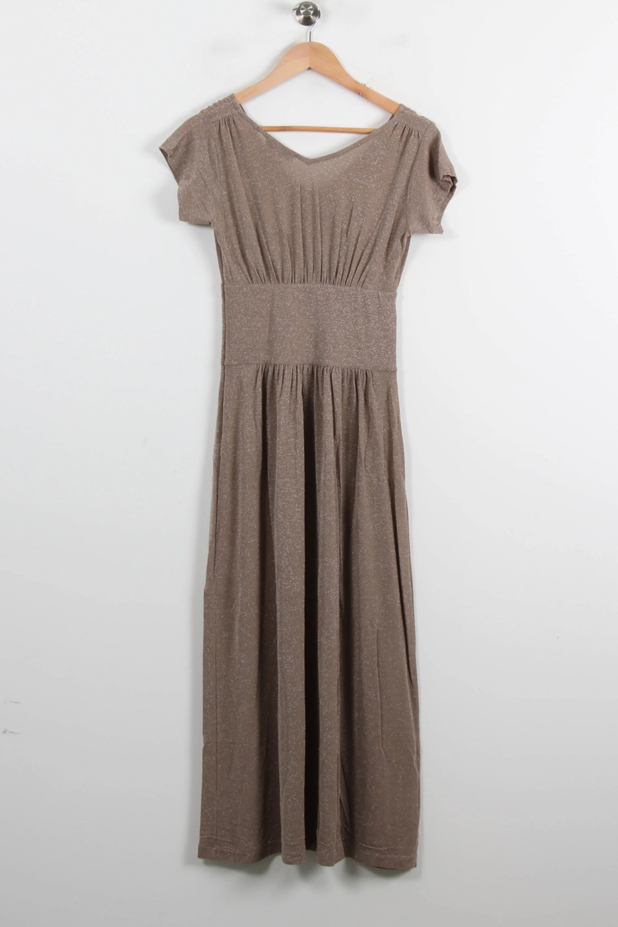 Robe Midi Beige - Taille S/36 - Image 4