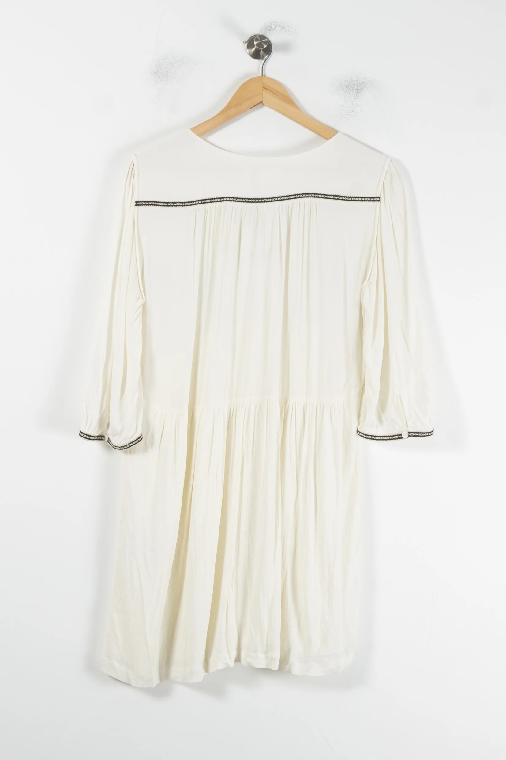 Robe Midi Blanche et Noire - Taille L/40 - Image 4