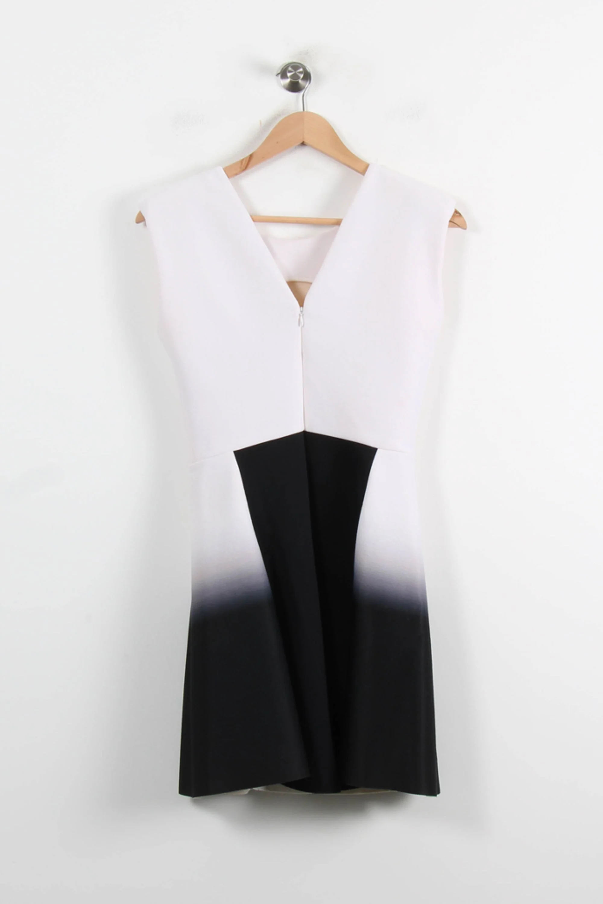 Robe Midi Blanche et Noire - Taille S/36 - Image 2