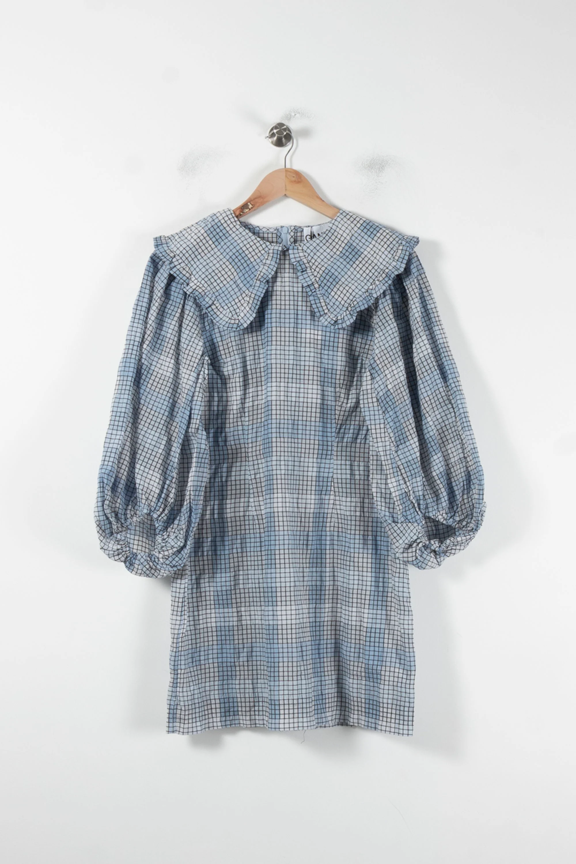 Robe Midi Bleue et Blanche - Taille M/38 - Image 2