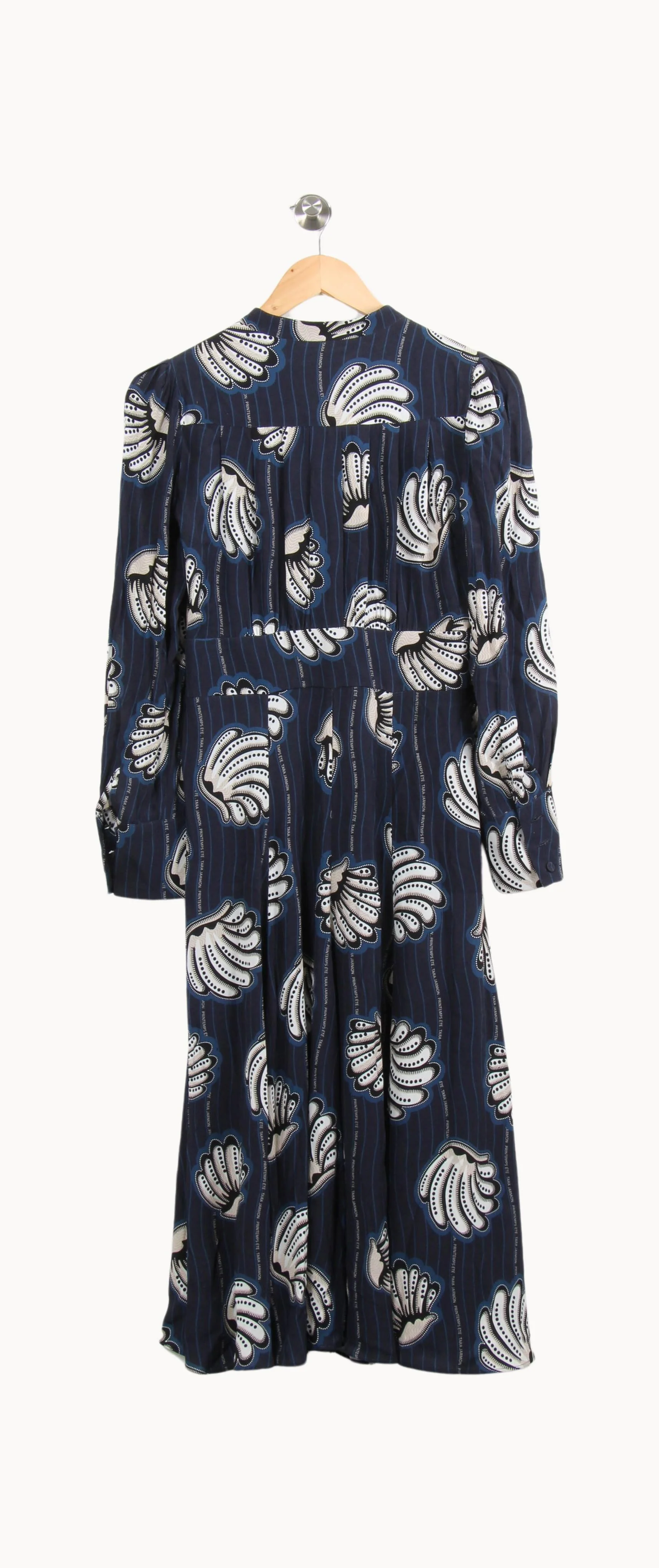 Robe Midi Bleue et Blanche - Taille S/36 - Image 4