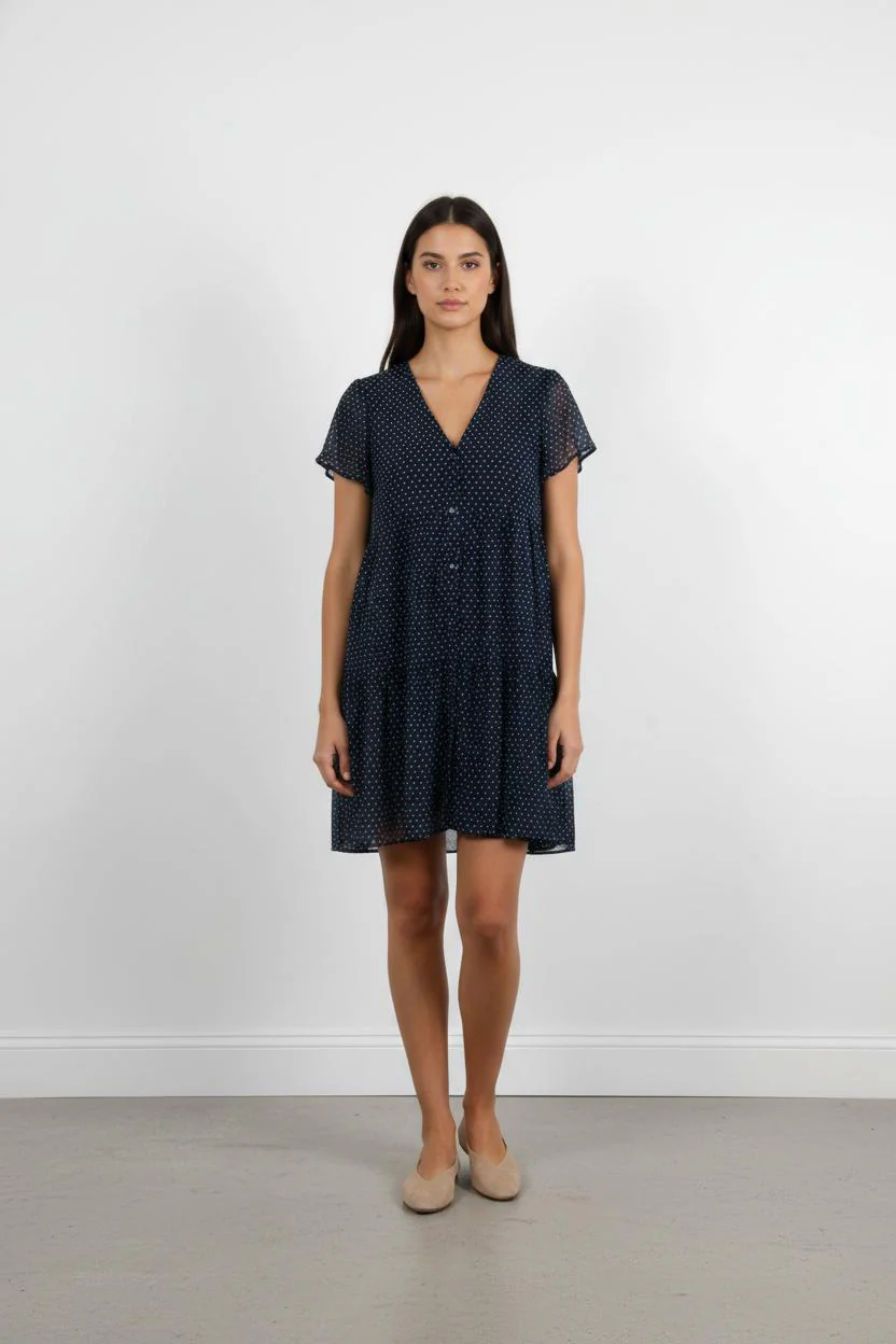 Robe Midi Bleue - Taille M/38