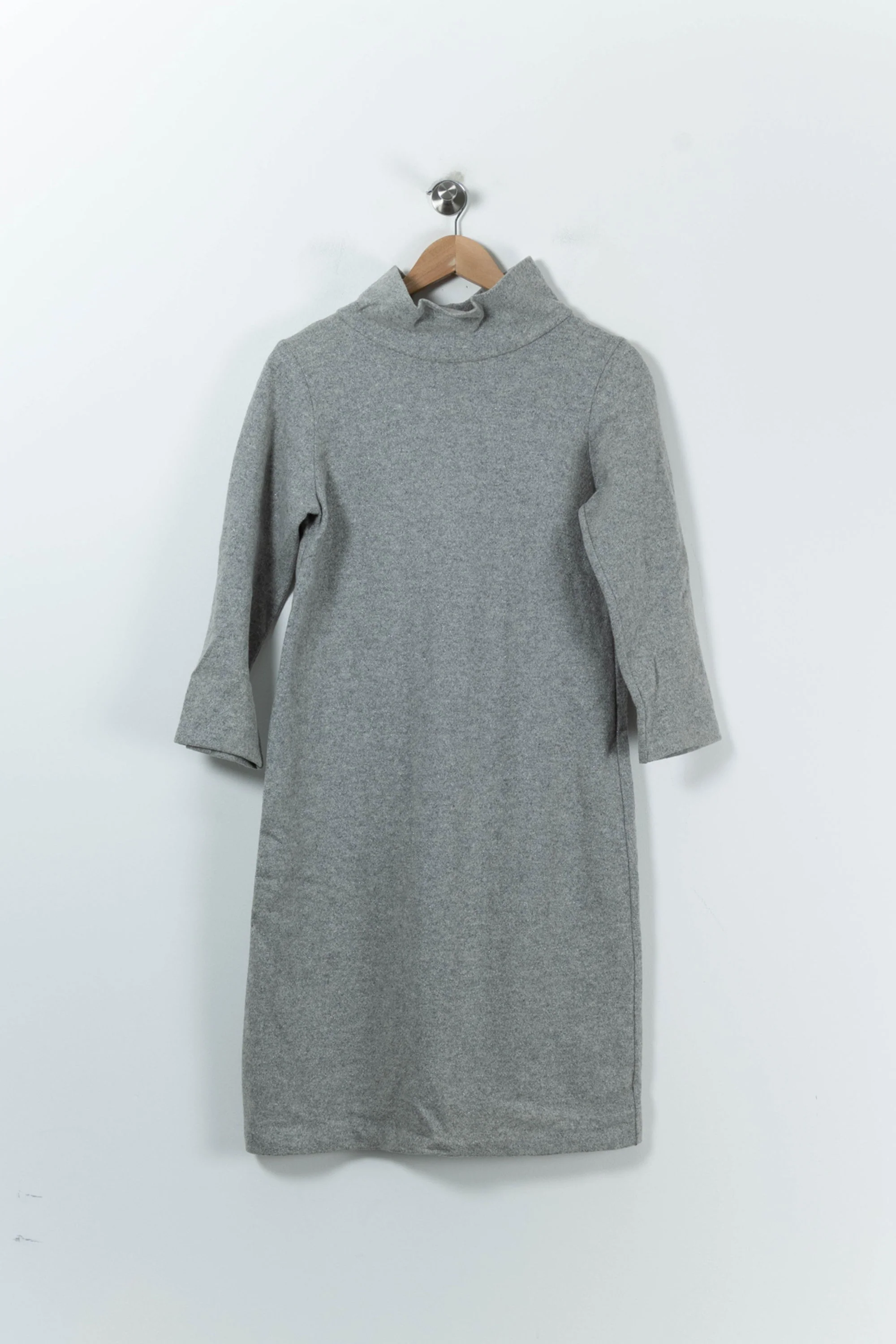 Robe Midi Grise - Taille S/36 - Image 2