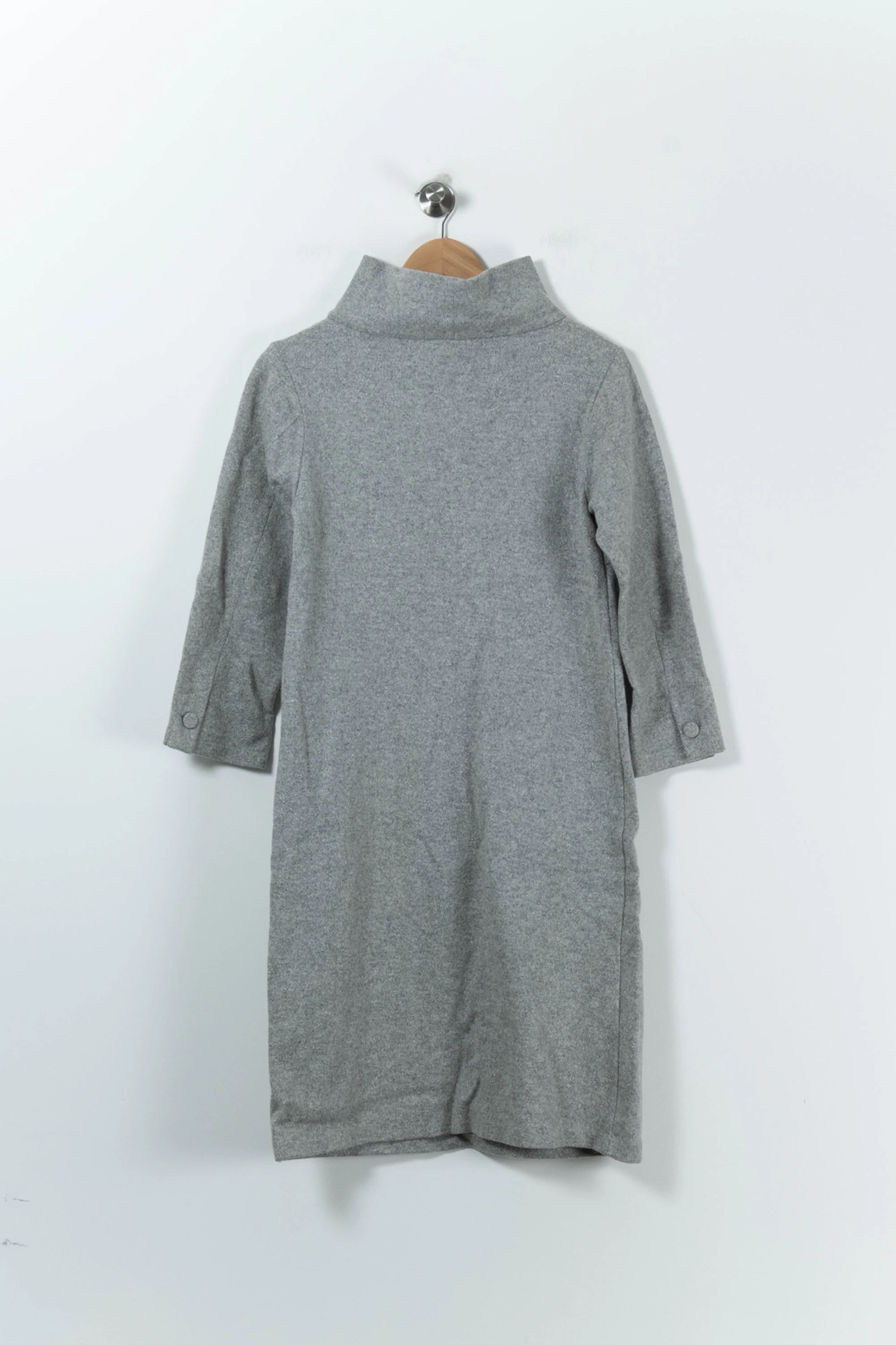 Robe Midi Grise - Taille S/36 - Image 4