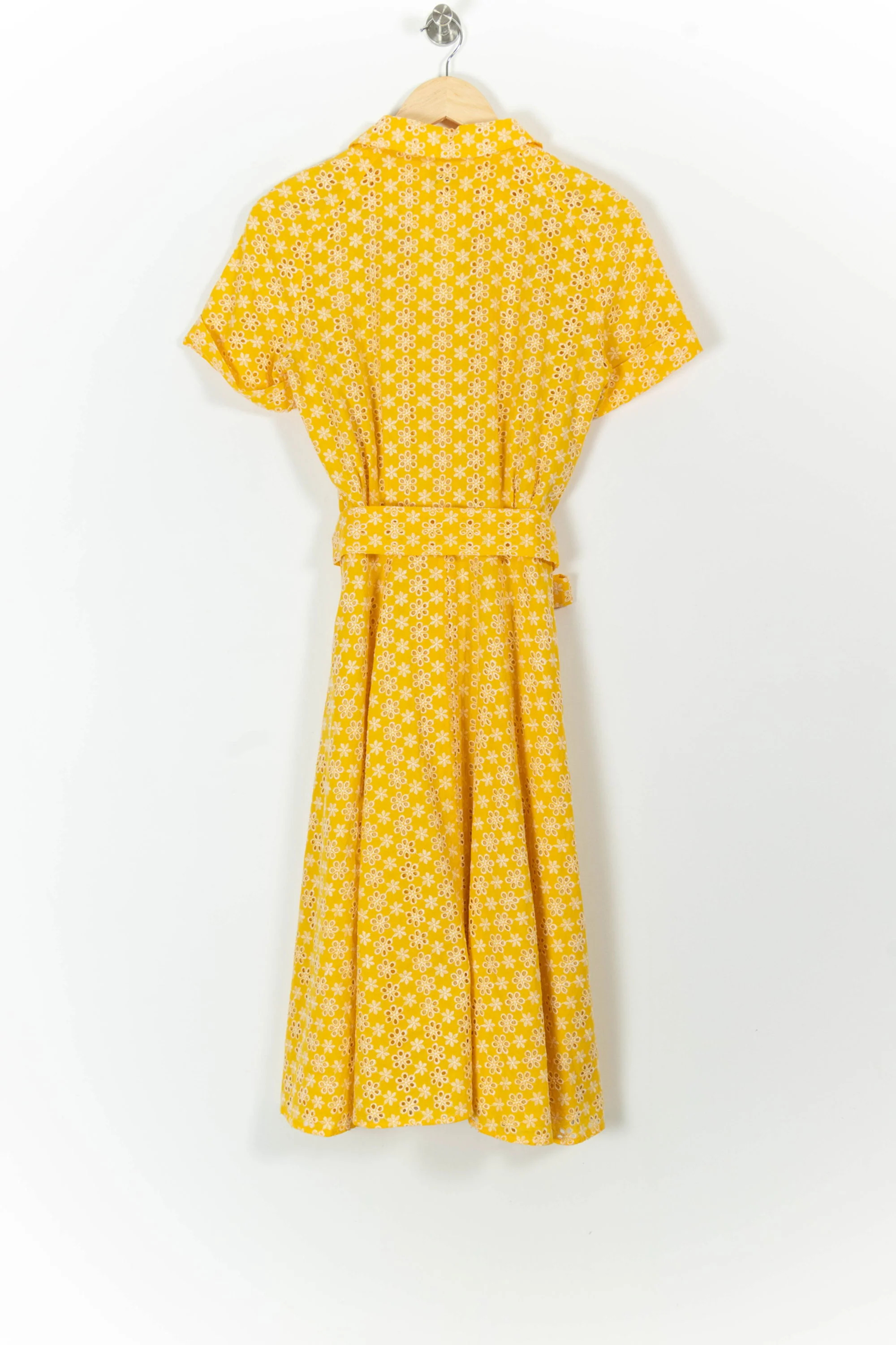 Robe Midi Jaune et Blanche - Taille M/38 - Image 4