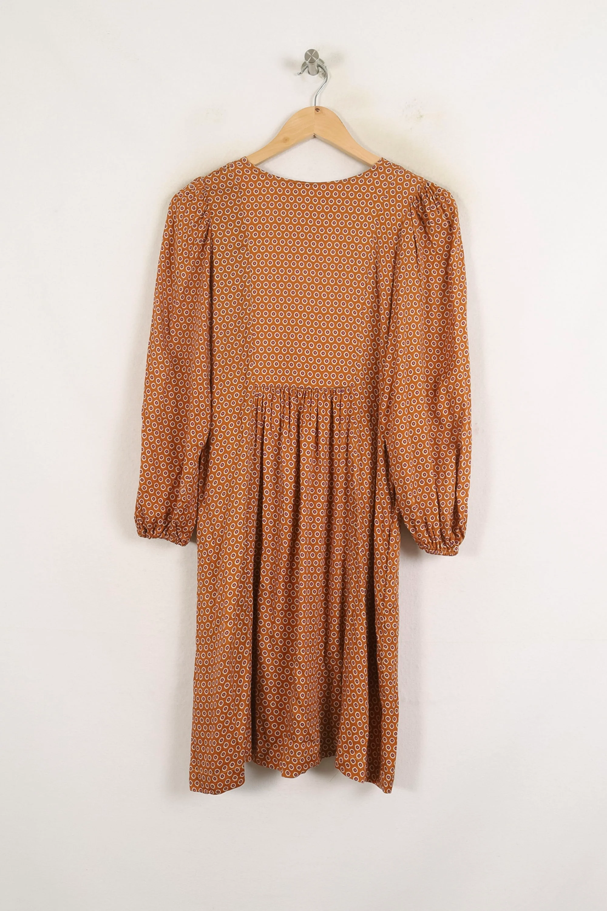 Robe Midi Marron - Taille S/36 - Image 4