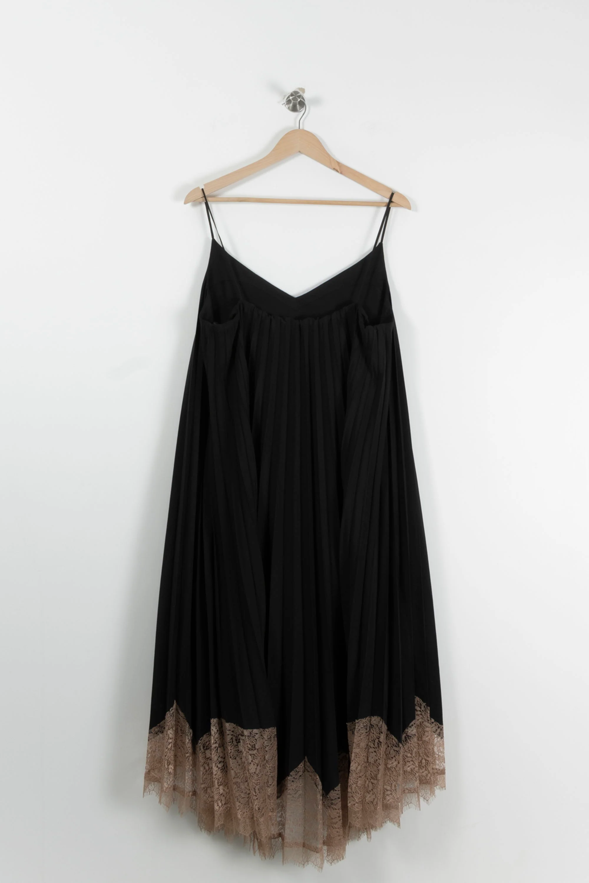 Robe Midi Noire et Beige - Taille XXXL/46 - Image 4