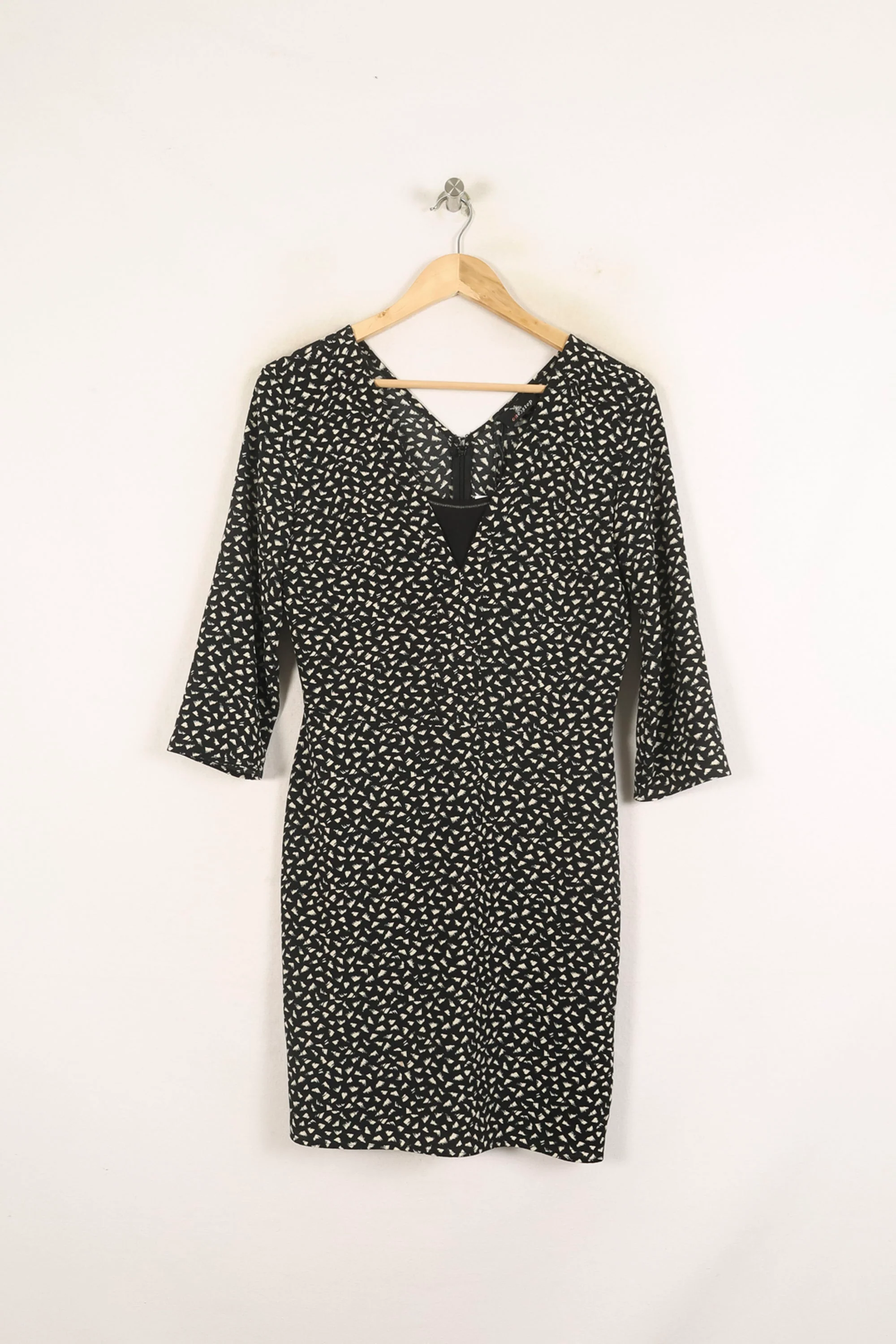 Robe Midi Noire et Blanche - Taille M/38 - Image 2