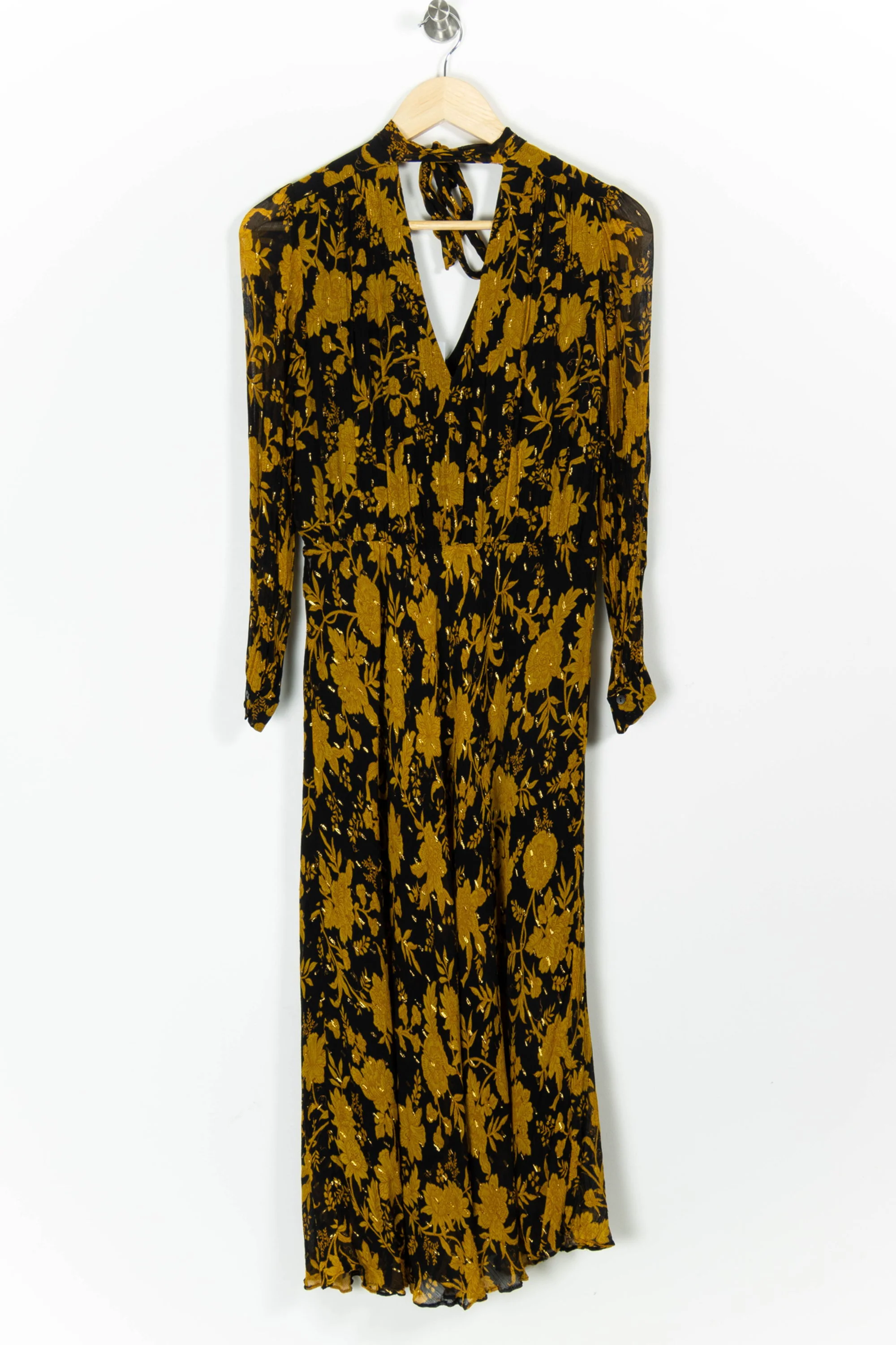 Robe Midi Noire et Or - Taille S/36 - Image 4