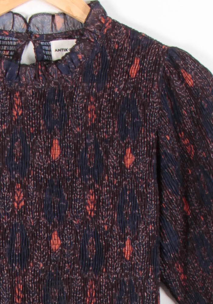 Robe Midi Noire et Rouge - Taille S/36 - Image 3