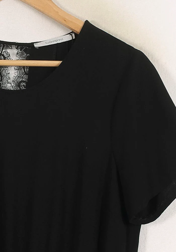 Robe Midi Noire - Taille L/40 - Image 3