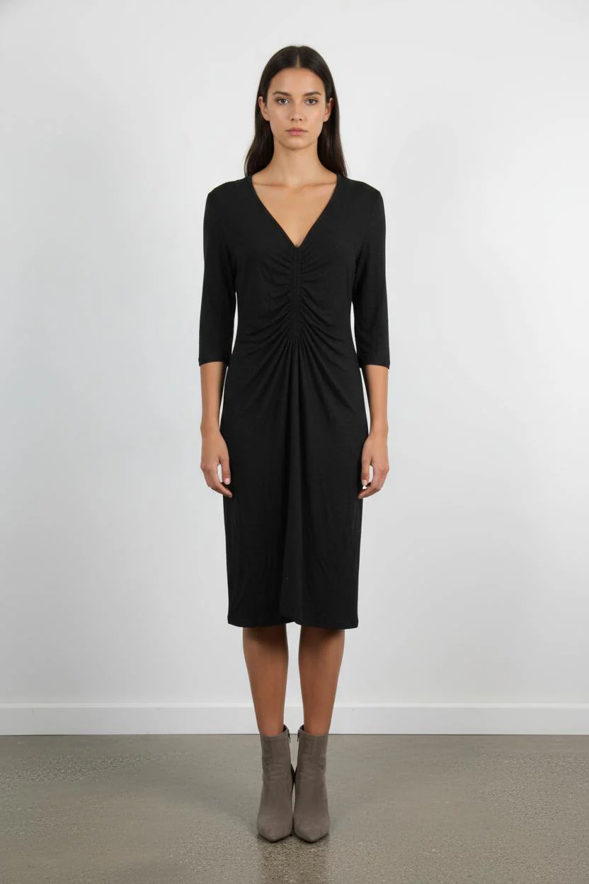 Robe Midi Noire - Taille M/38