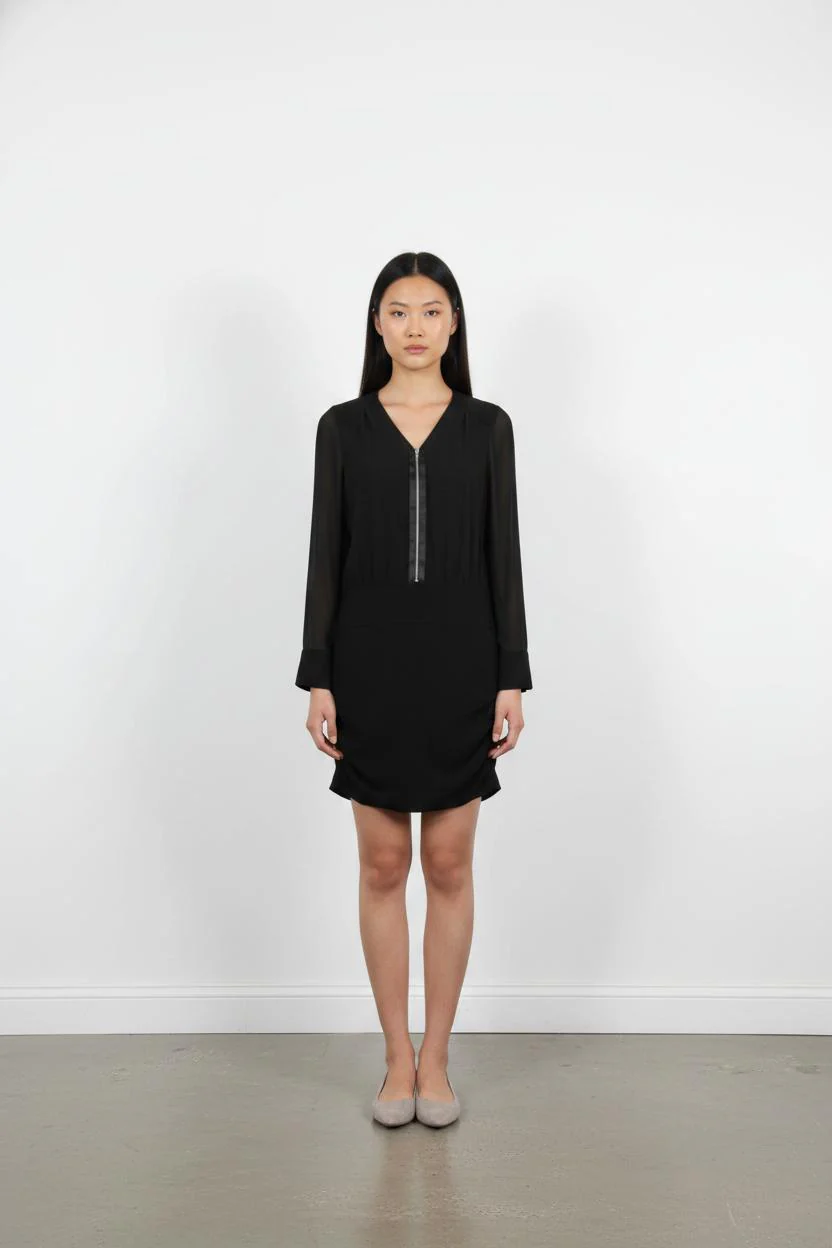 Robe Midi Noire - Taille S/36