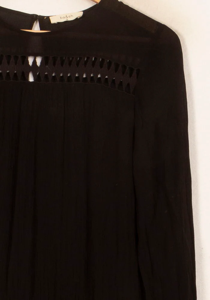 Robe Midi Noire - Taille XS/34 - Image 3