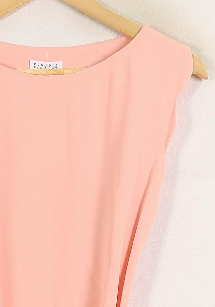 Robe Midi Rose - Taille S/36 - Image 3