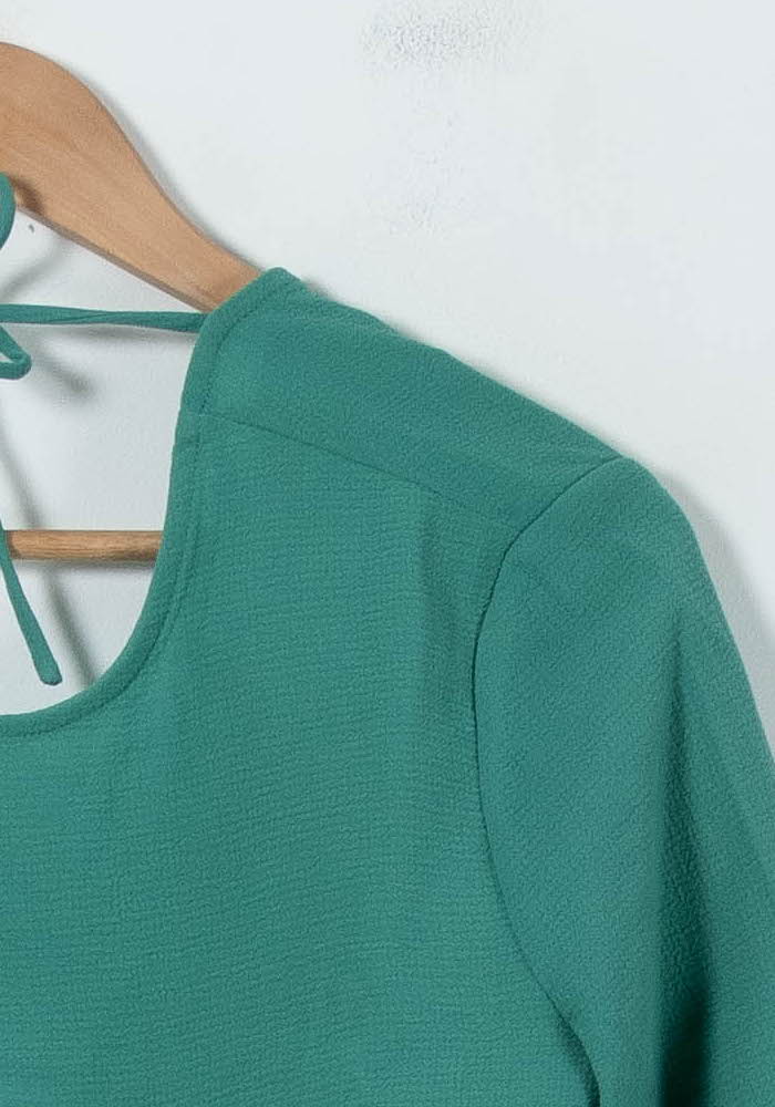 Robe Midi Verte - Taille XS/34 - Image 3