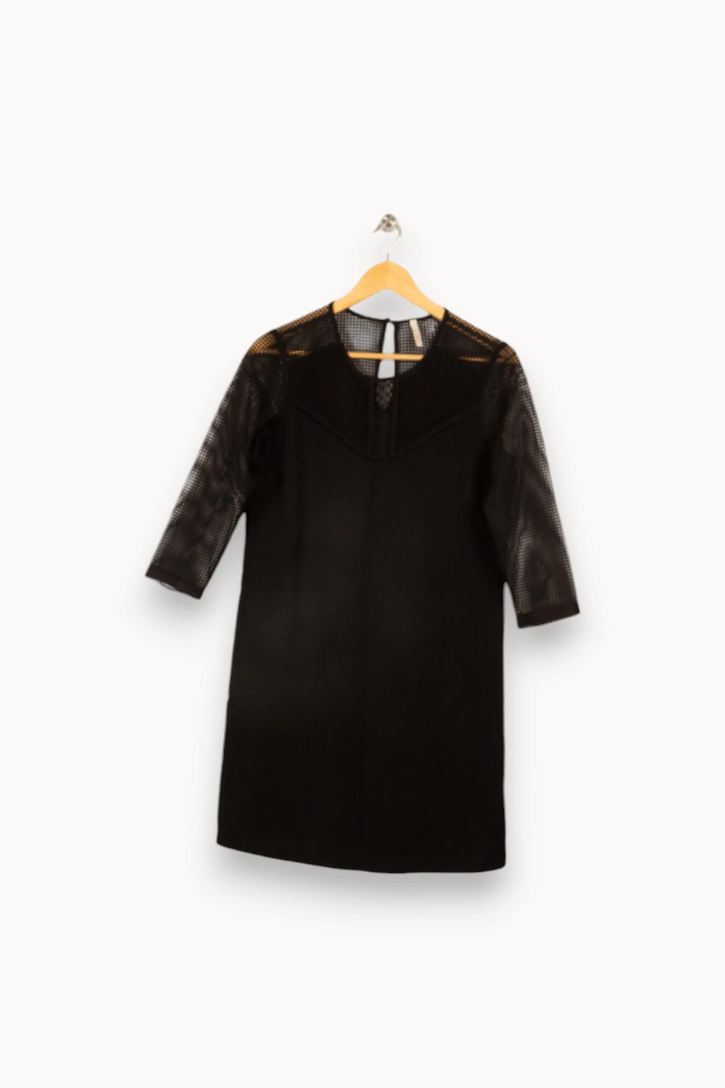 Robe noire avec détails - Taille S/36 - Image 3