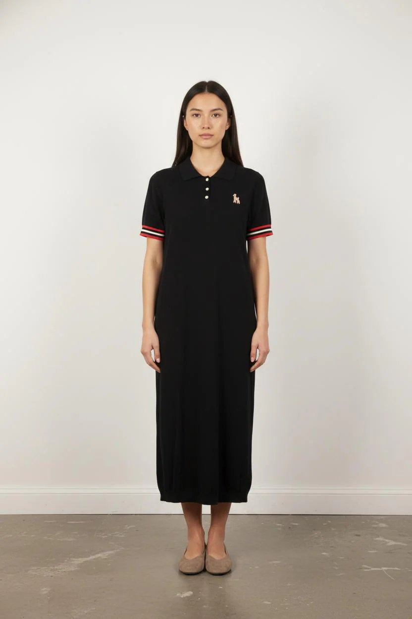 Robe noire et rouge - Taille M/38