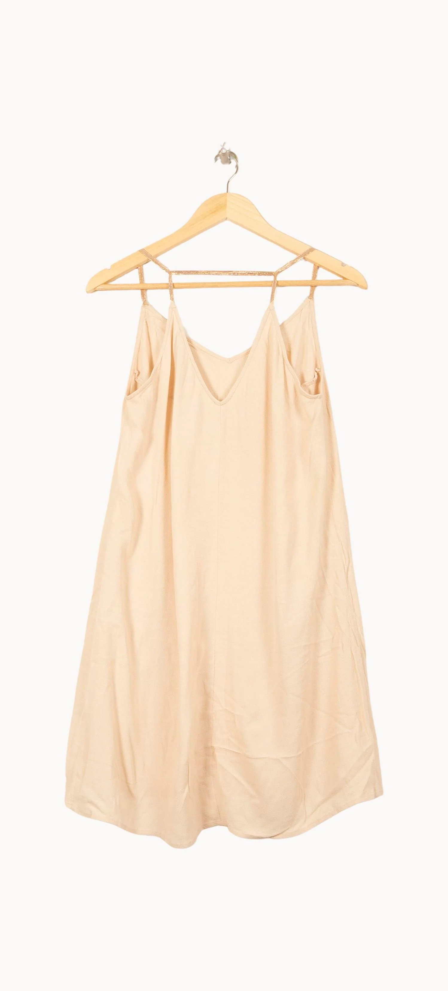 Robe Nuisette Beige - Taille L/40 - Image 4