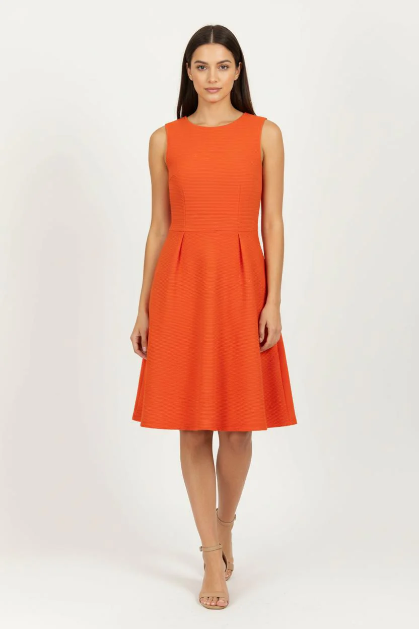 Robe Orange - Taille S/36