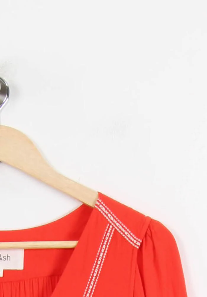 Robe Orange - Taille XS/34 - Image 3