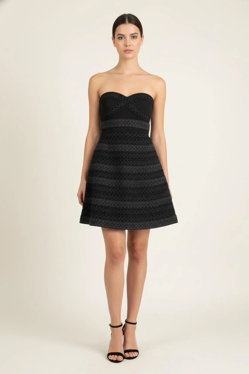 Robe Patineuse Noire - Taille S/36