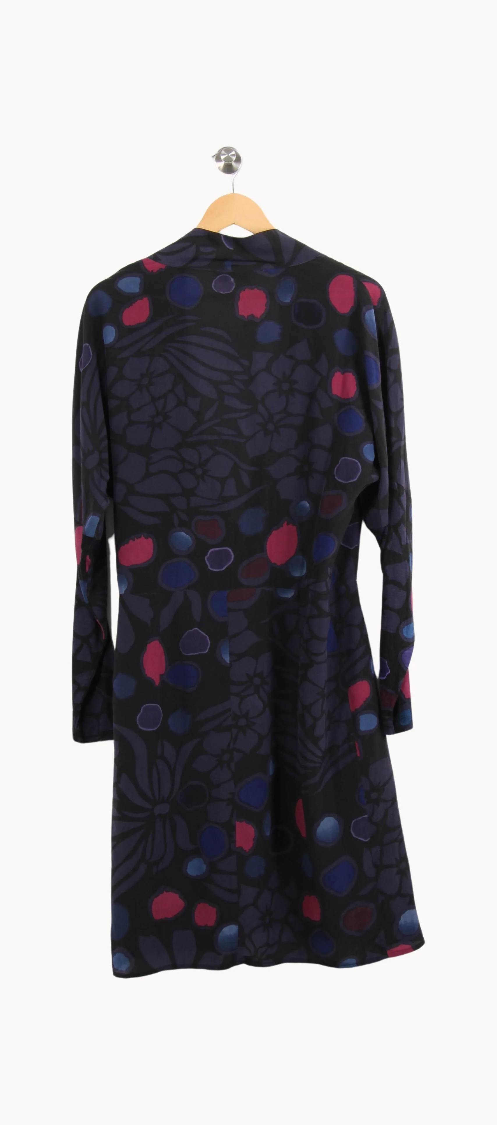 Robe Patineuse Violette et Noire - Taille L/40 - Image 4