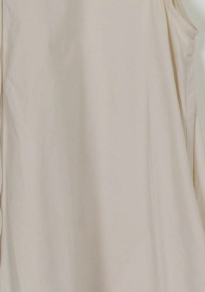 Robe Plissée Beige - Taille S/36 - Image 3
