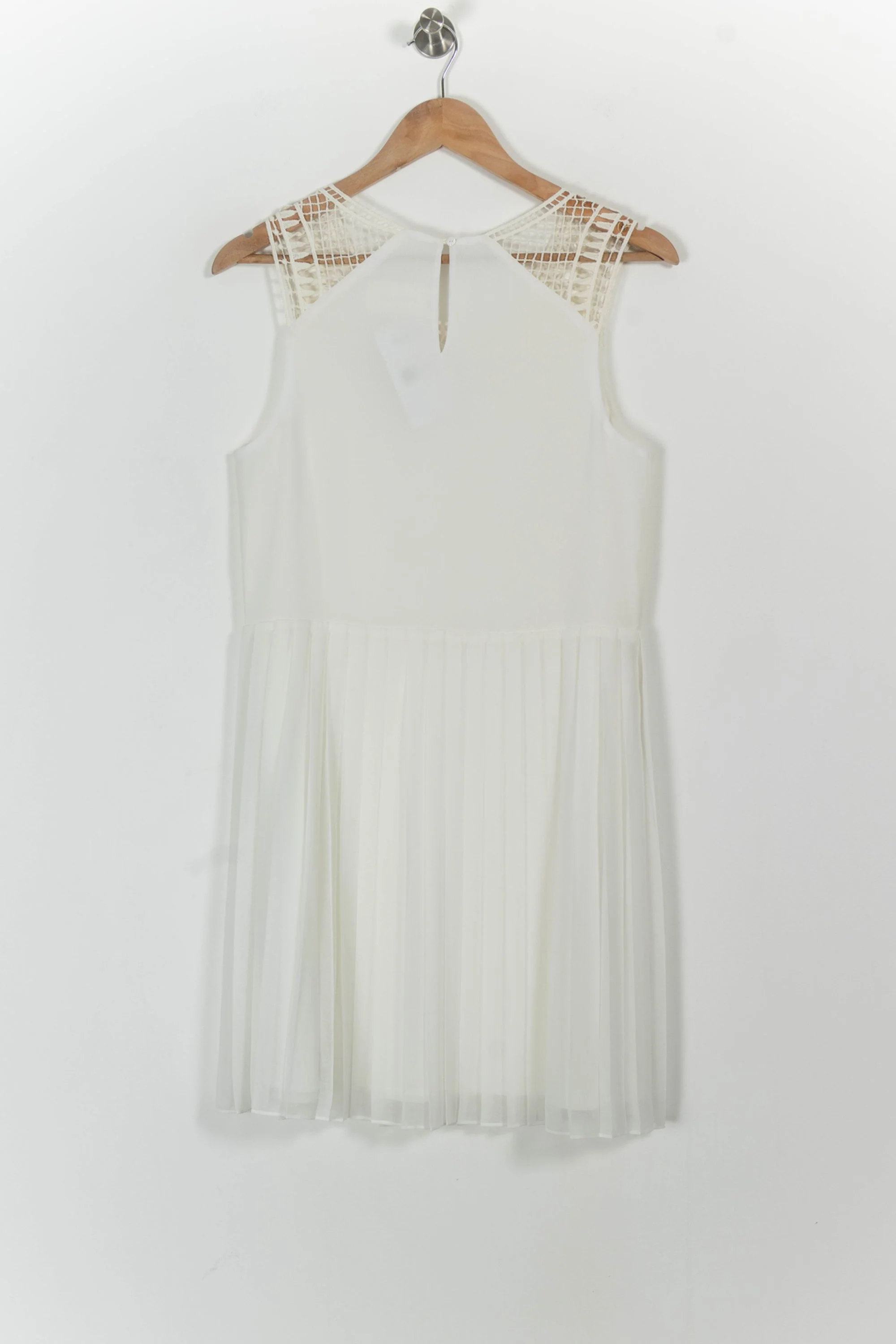 Robe Plissée Blanche - Taille S/36 - Image 4
