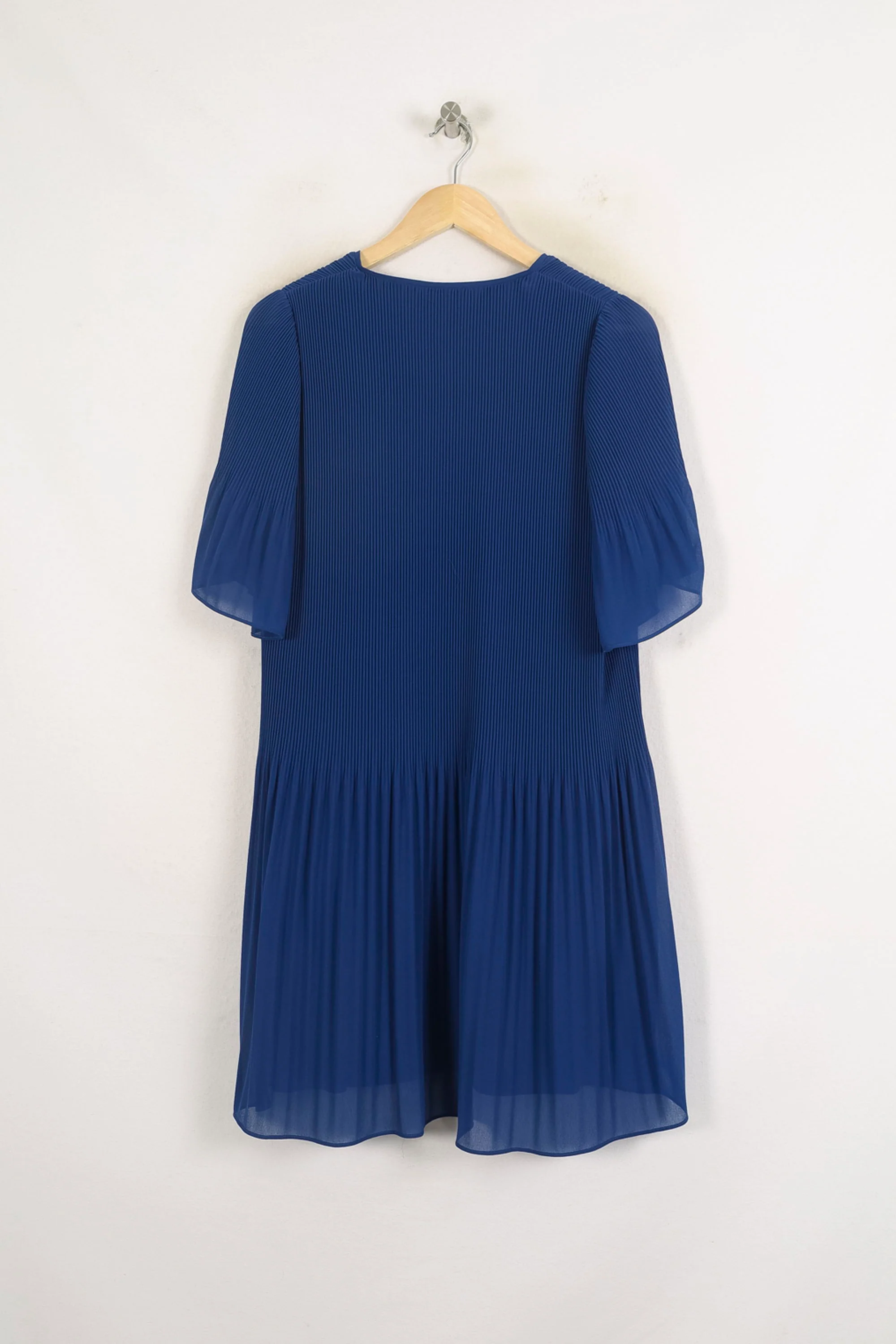 Robe Plissée Bleue - Taille S/36 - Image 4