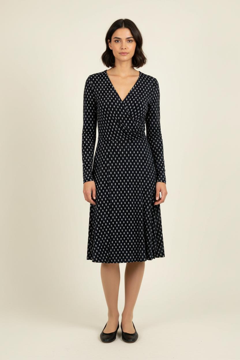 Robe Portefeuille Bleue - Taille S/36