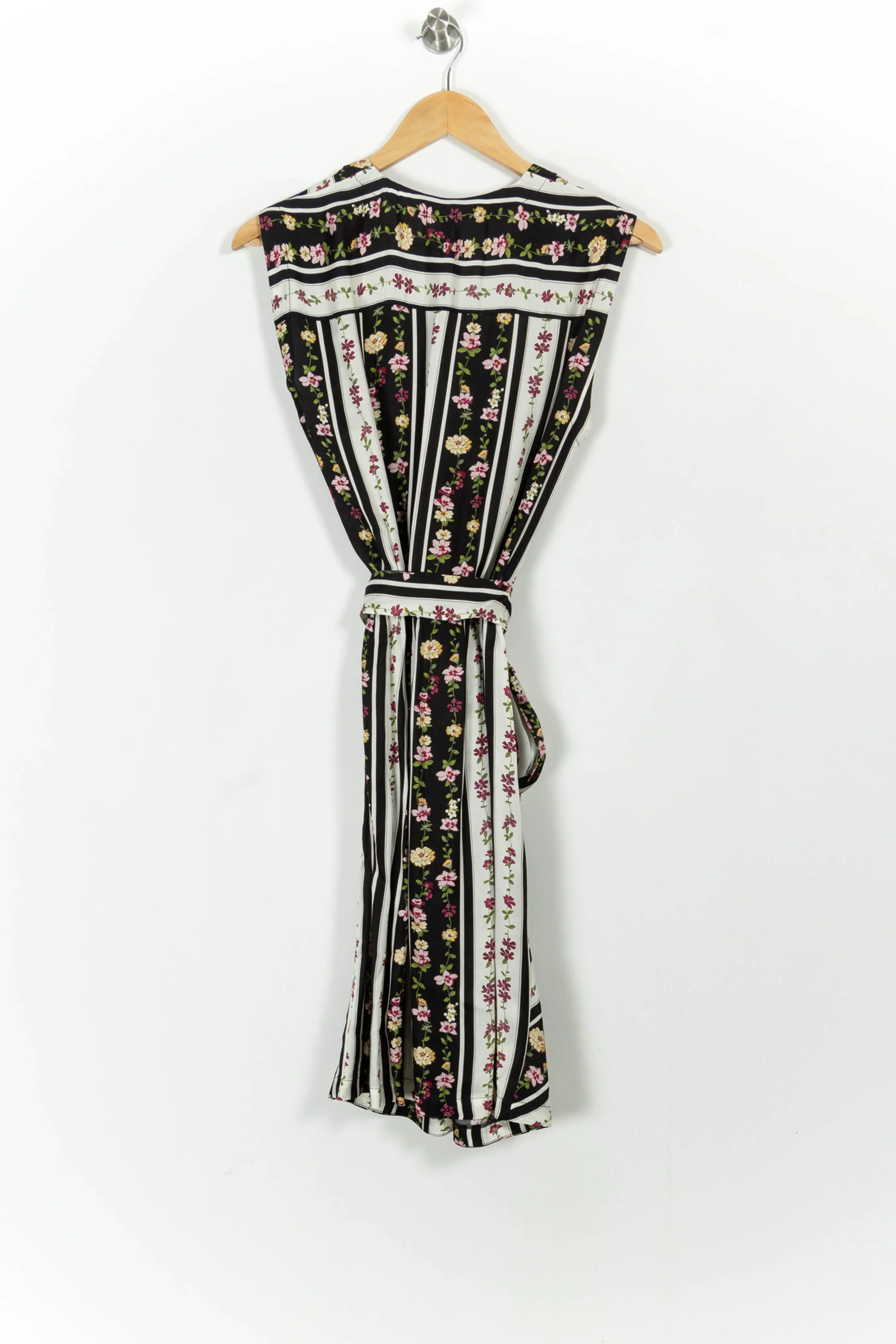 Robe Portefeuille Noire et Blanche - Taille S/36 - Image 4