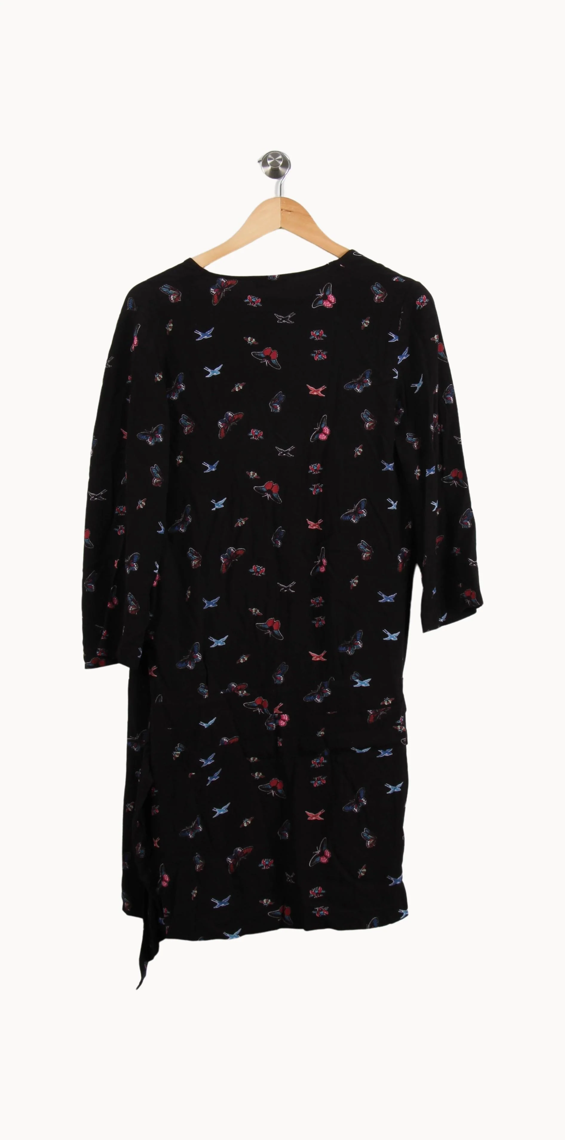 Robe Portefeuille Noire - Taille M/38 - Image 4