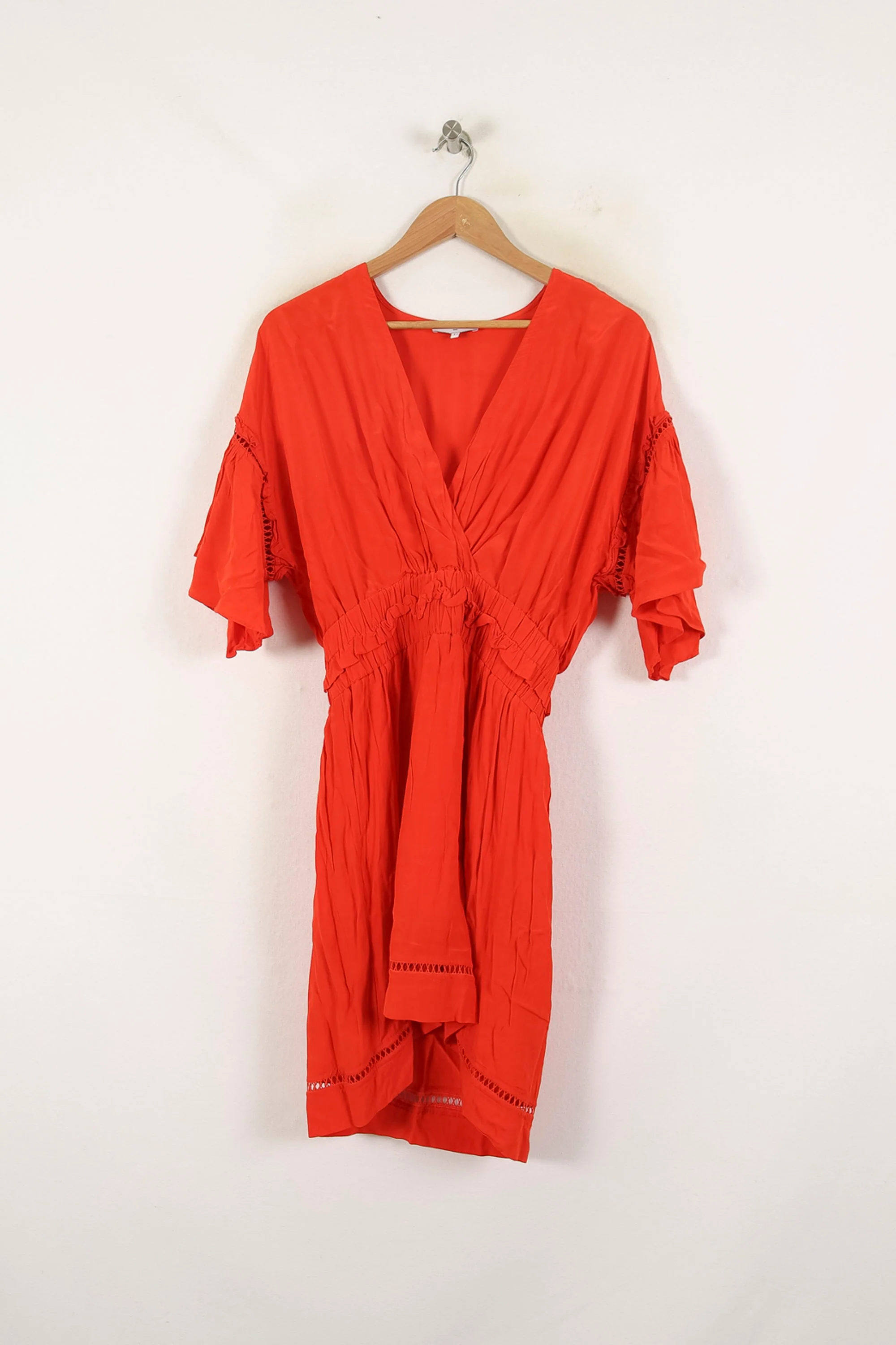 Robe Portefeuille Rouge - Taille S/36 - Image 2