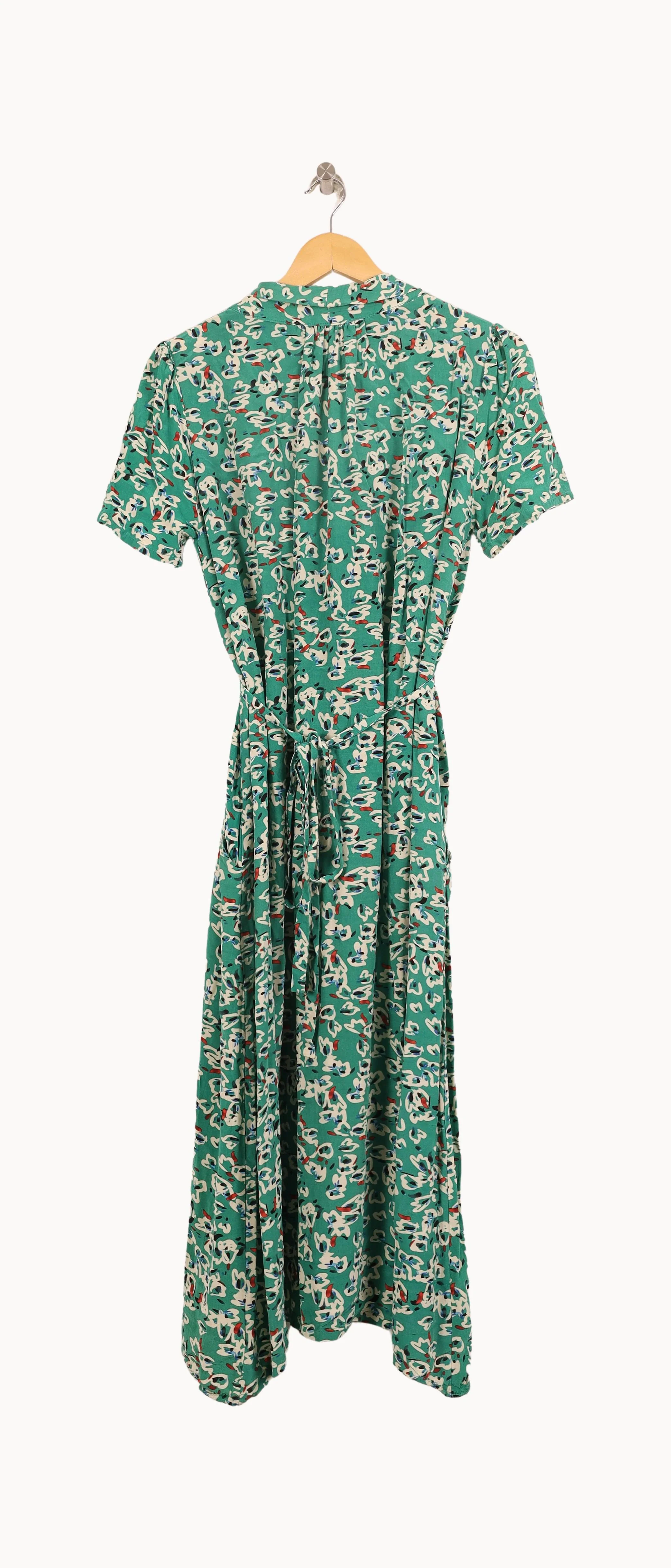 Robe Portefeuille Verte - Taille M/38 - Image 4