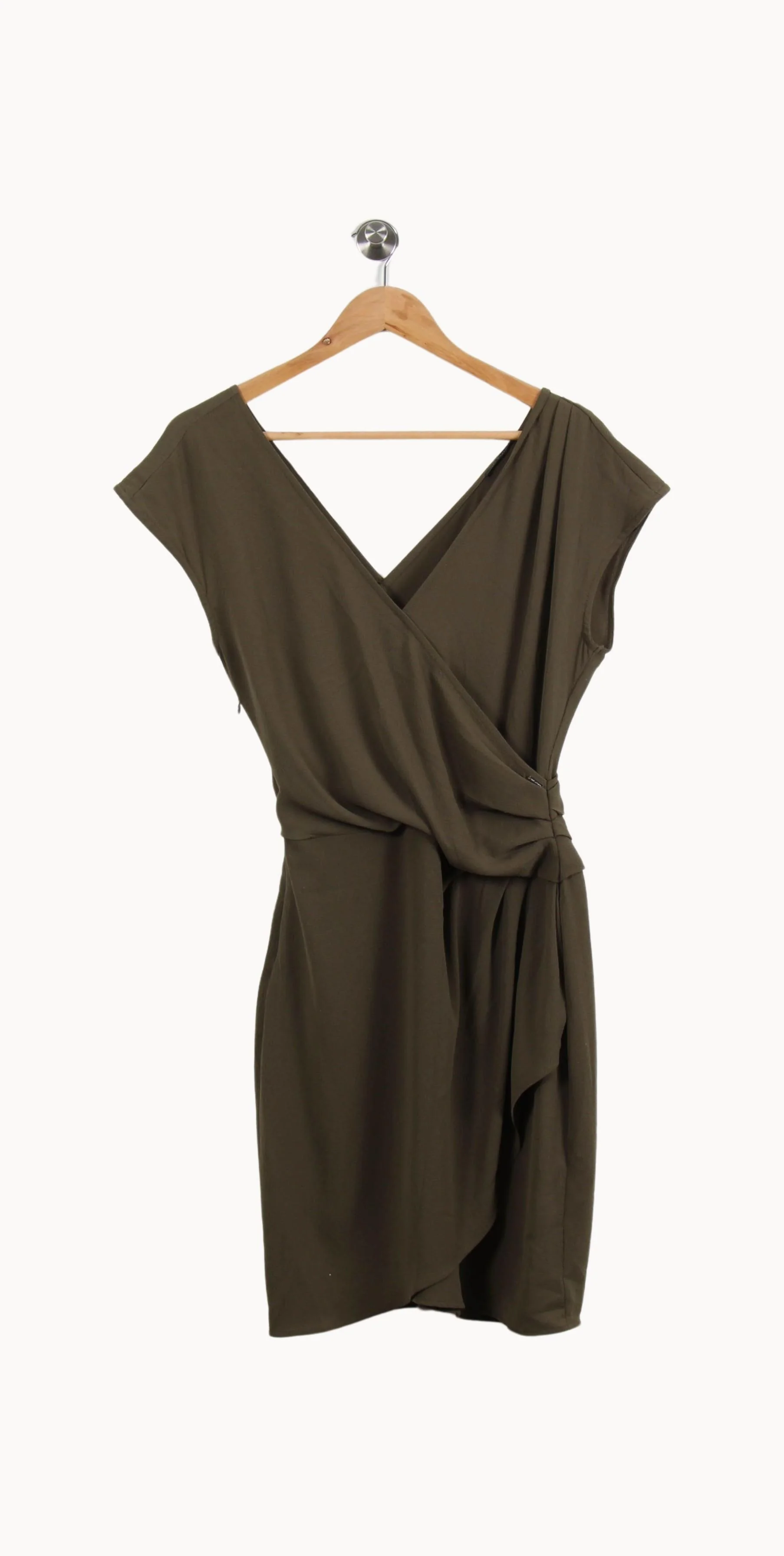 Robe Portefeuille Verte - Taille M/38 - Image 2