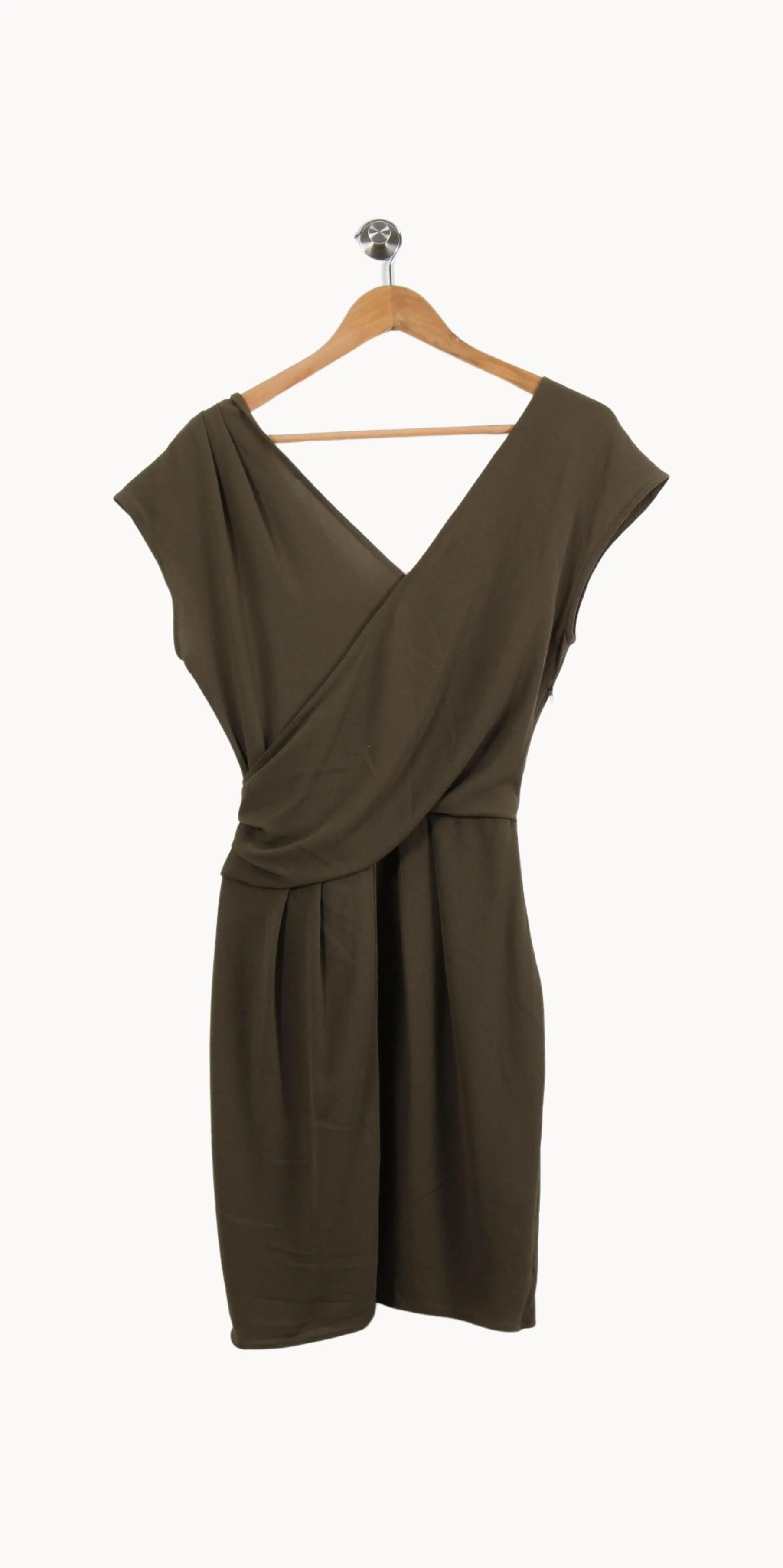 Robe Portefeuille Verte - Taille M/38 - Image 4