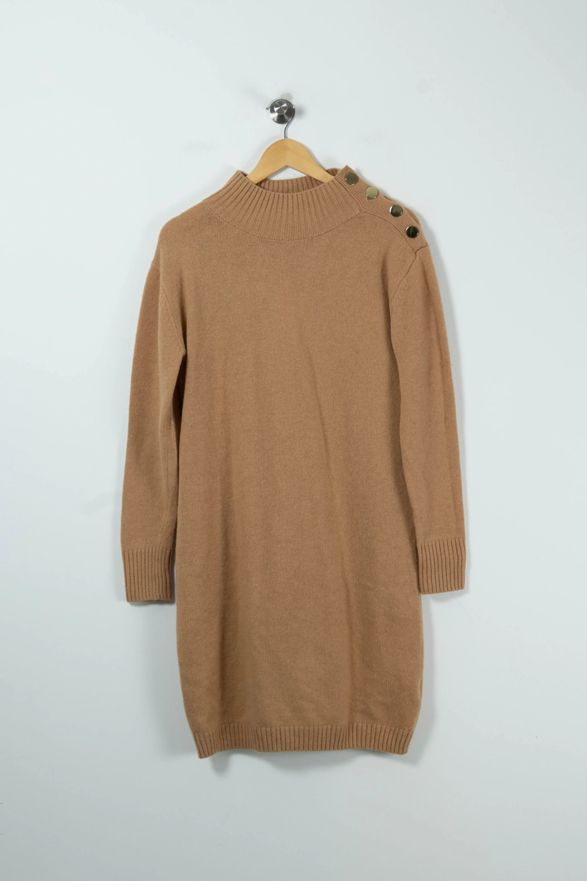 Robe Pull Beige - Taille M/38 - Image 2