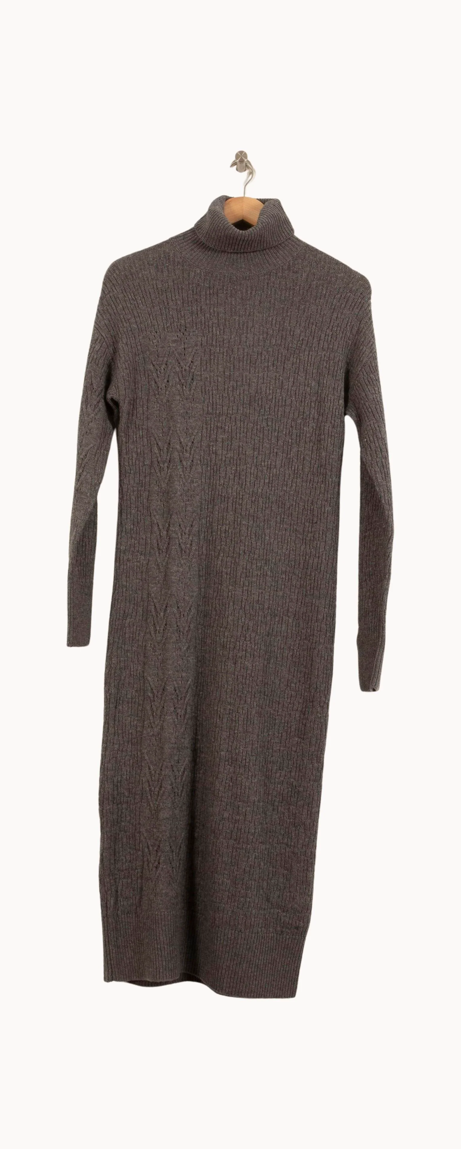 Robe Pull Grise - Taille S/36 - Image 2