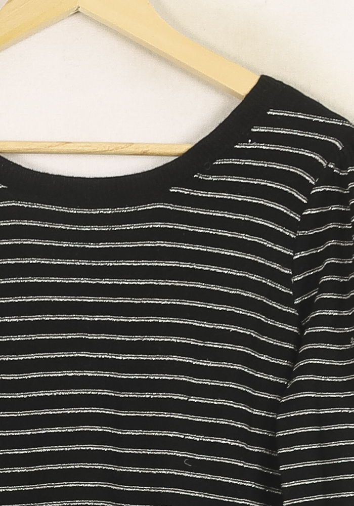 Robe Pull Noire et Grise - Taille S/36 - Image 3