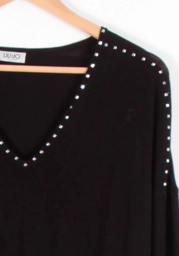Robe Pull Noire - Taille S/36 - Image 3