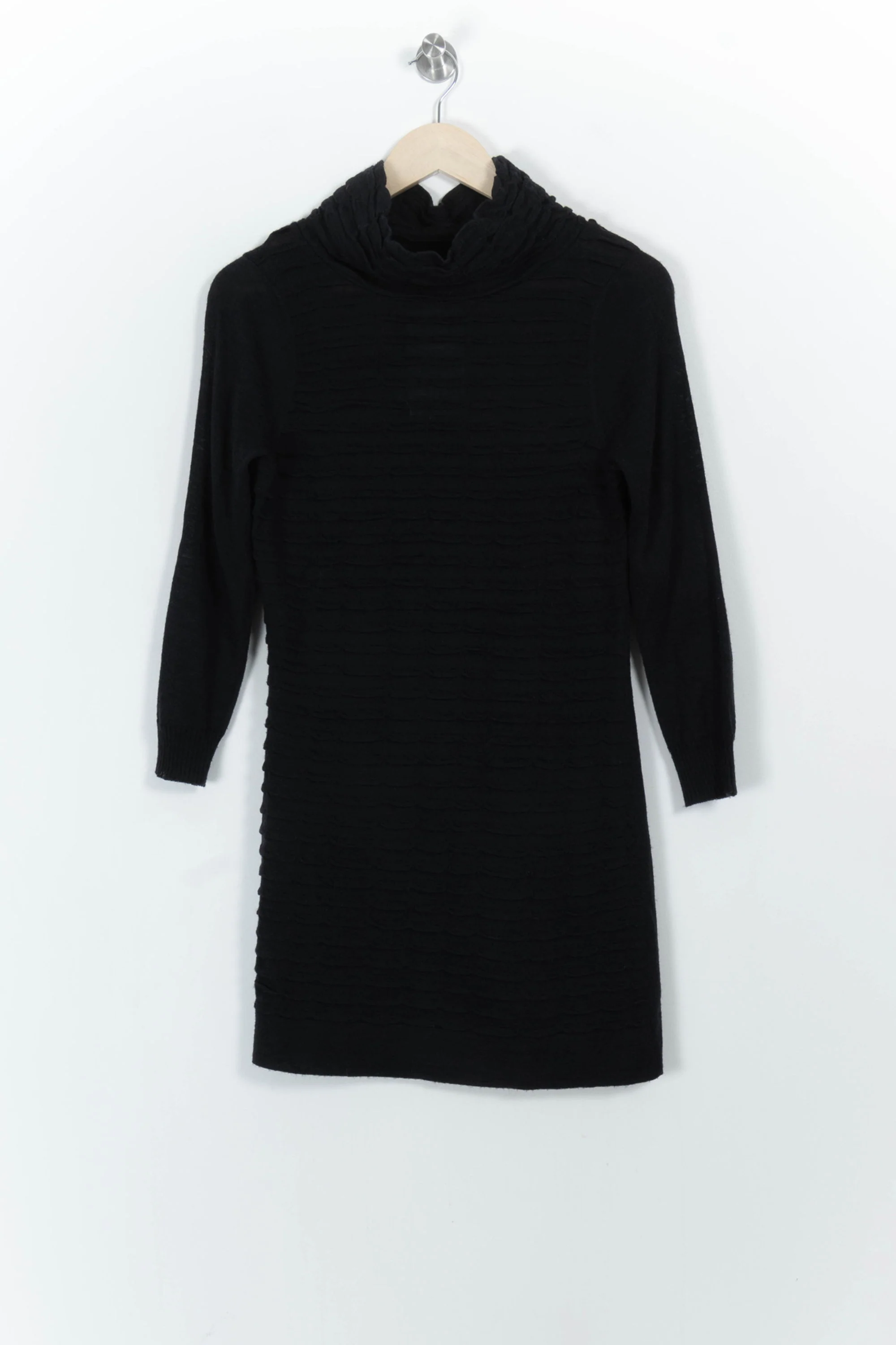 Robe Pull Noire - Taille S/36 - Image 2