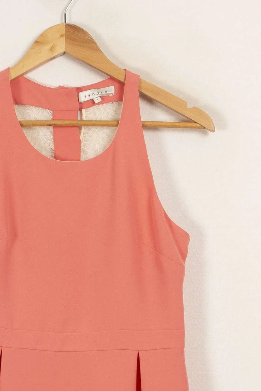 Robe rose avec dentelle - Taille S/36 - Image 3
