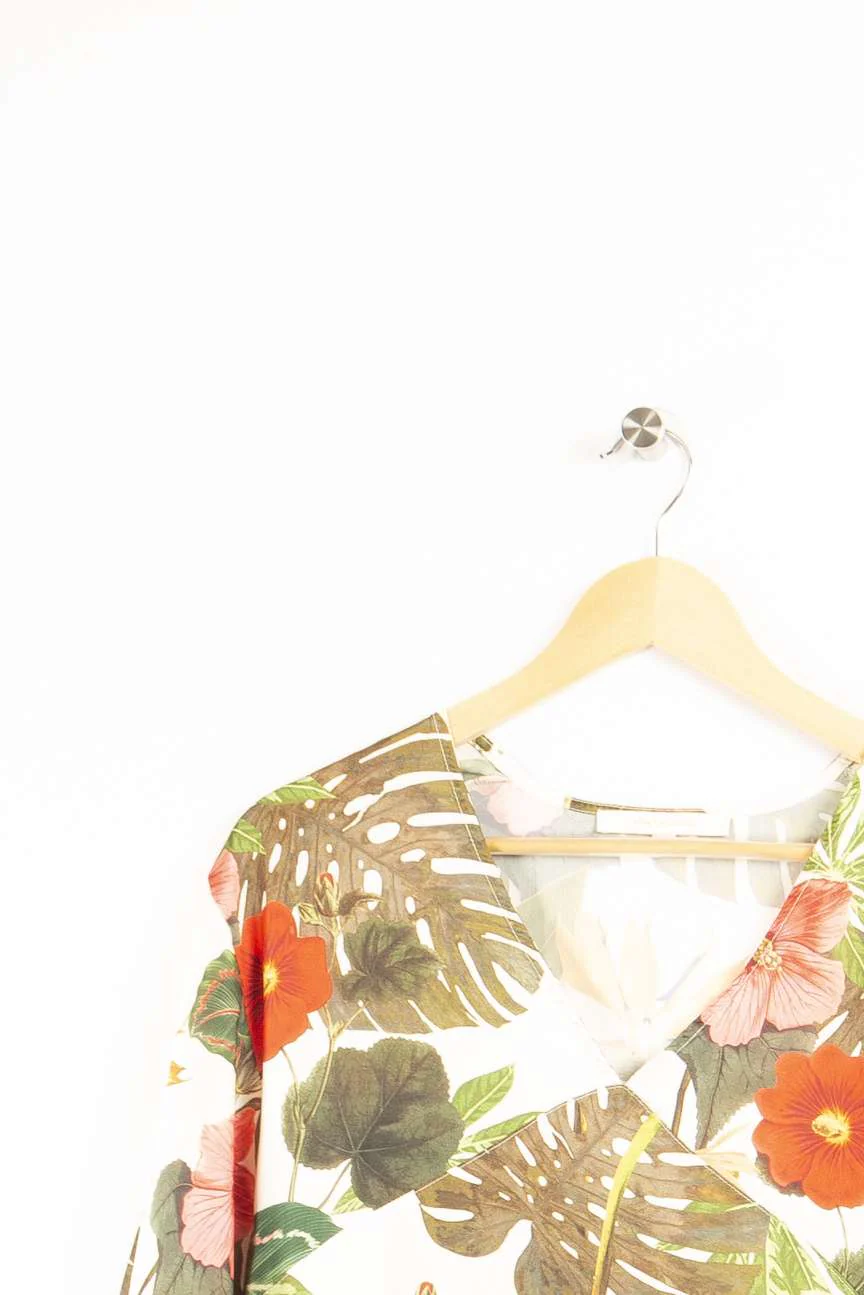 Robe tropicale - S/36 - Image 3
