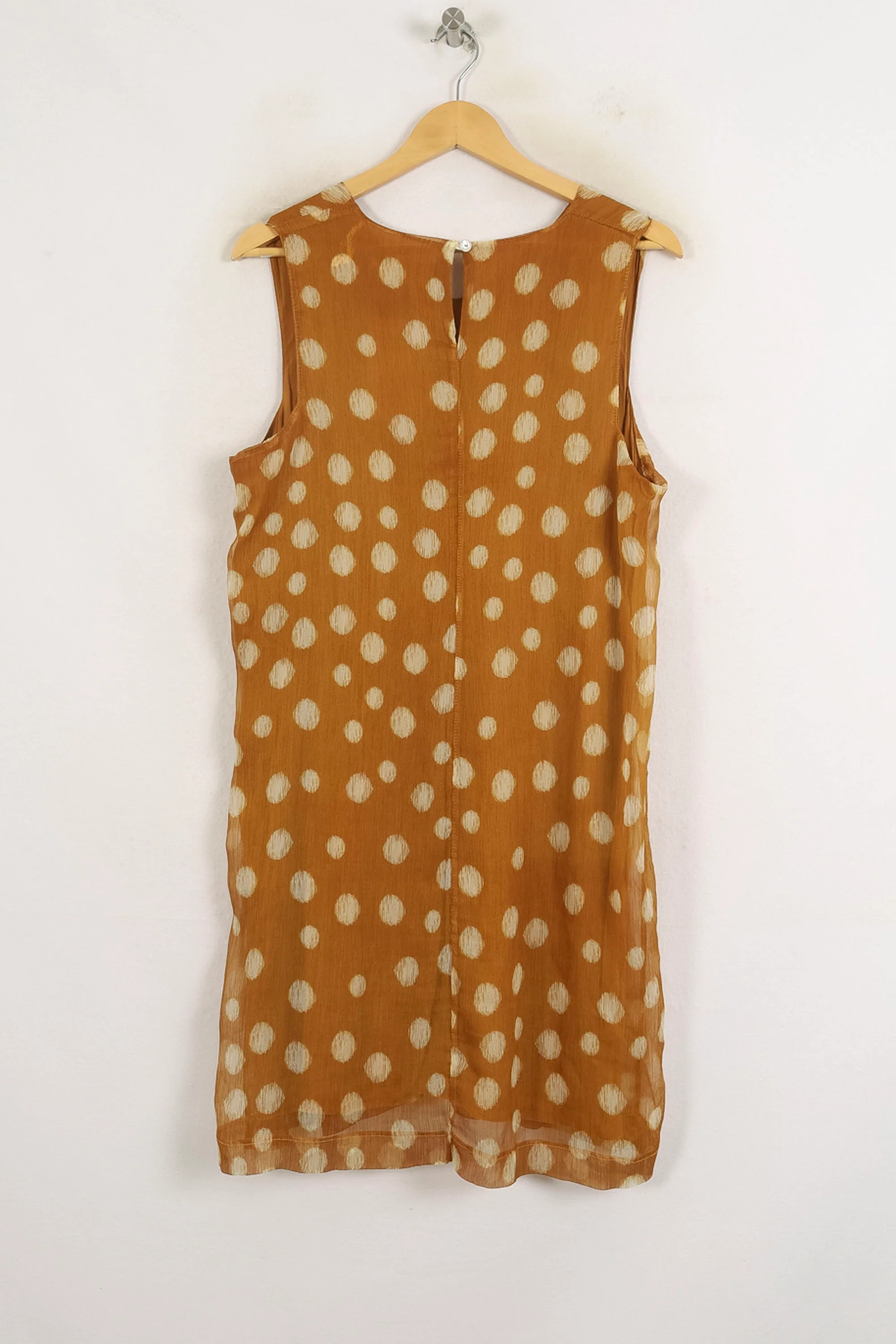Robe Sans Manches Jaune et Blanche - Taille XL/42 - Image 4