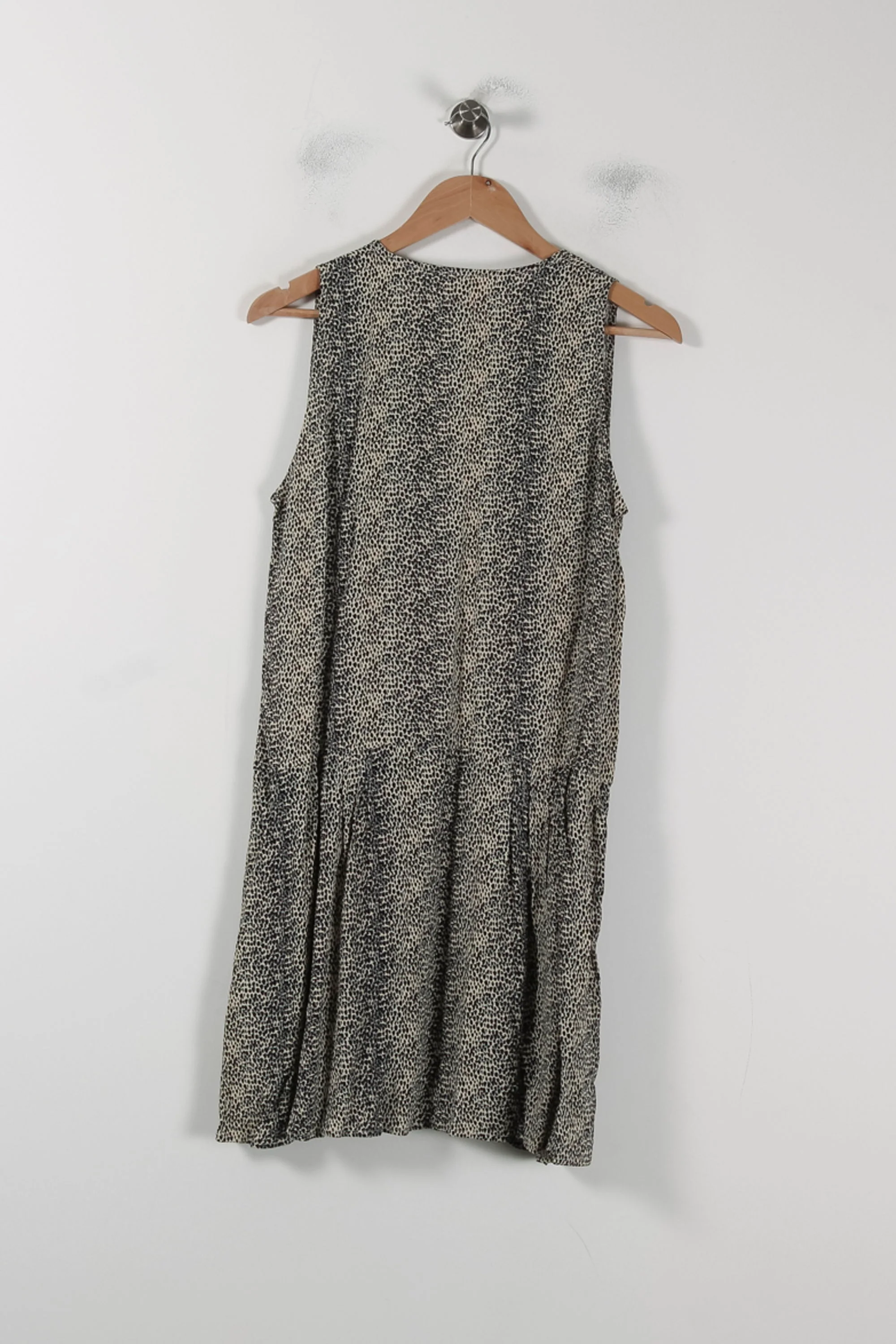 Robe Sans Manches Noire et Beige - Taille M/38 - Image 4
